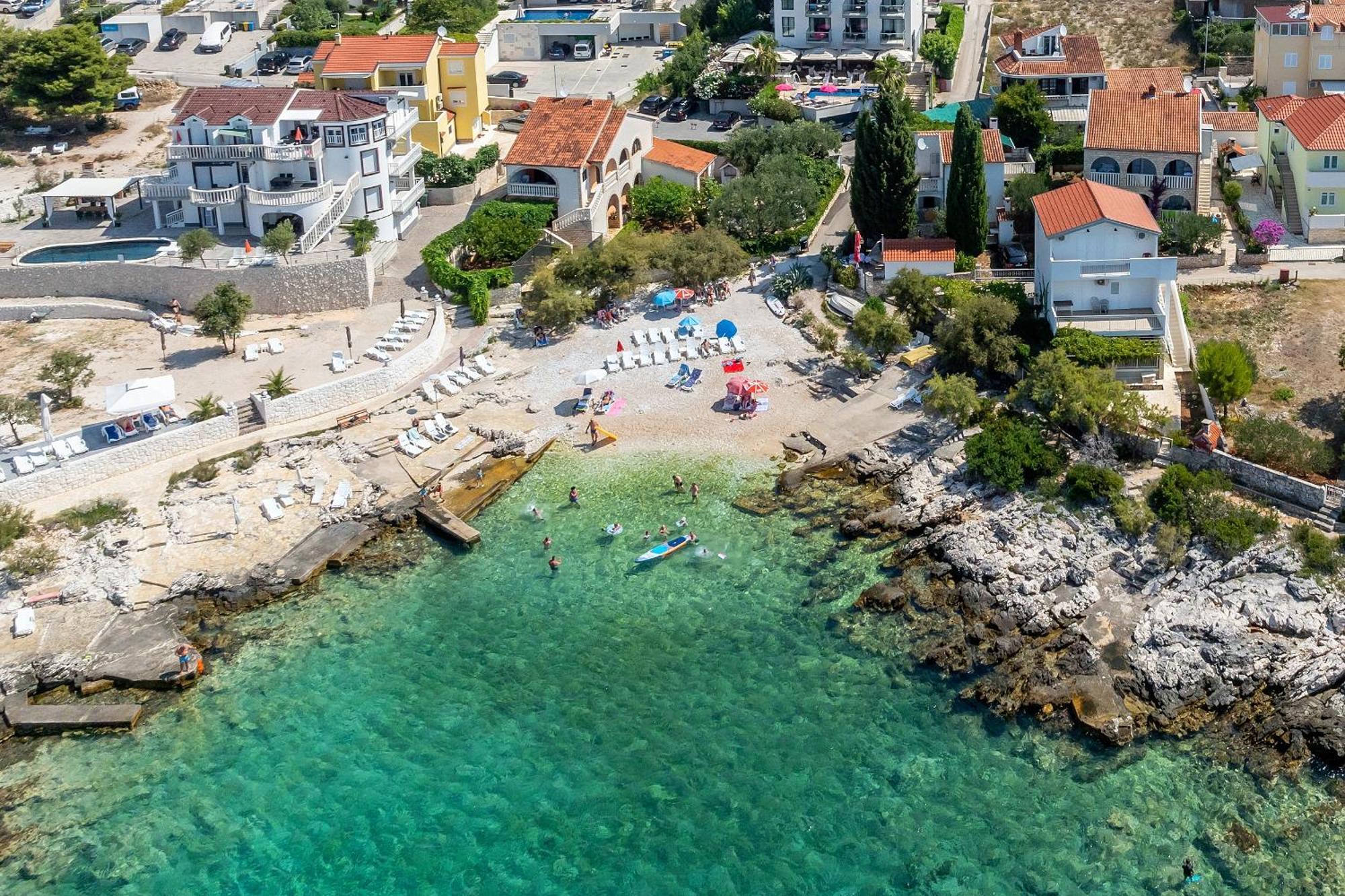 Seaside Apartments With A Swimming Pool Zecevo Rtic, Rogoznica - 8366 Exteriér fotografie